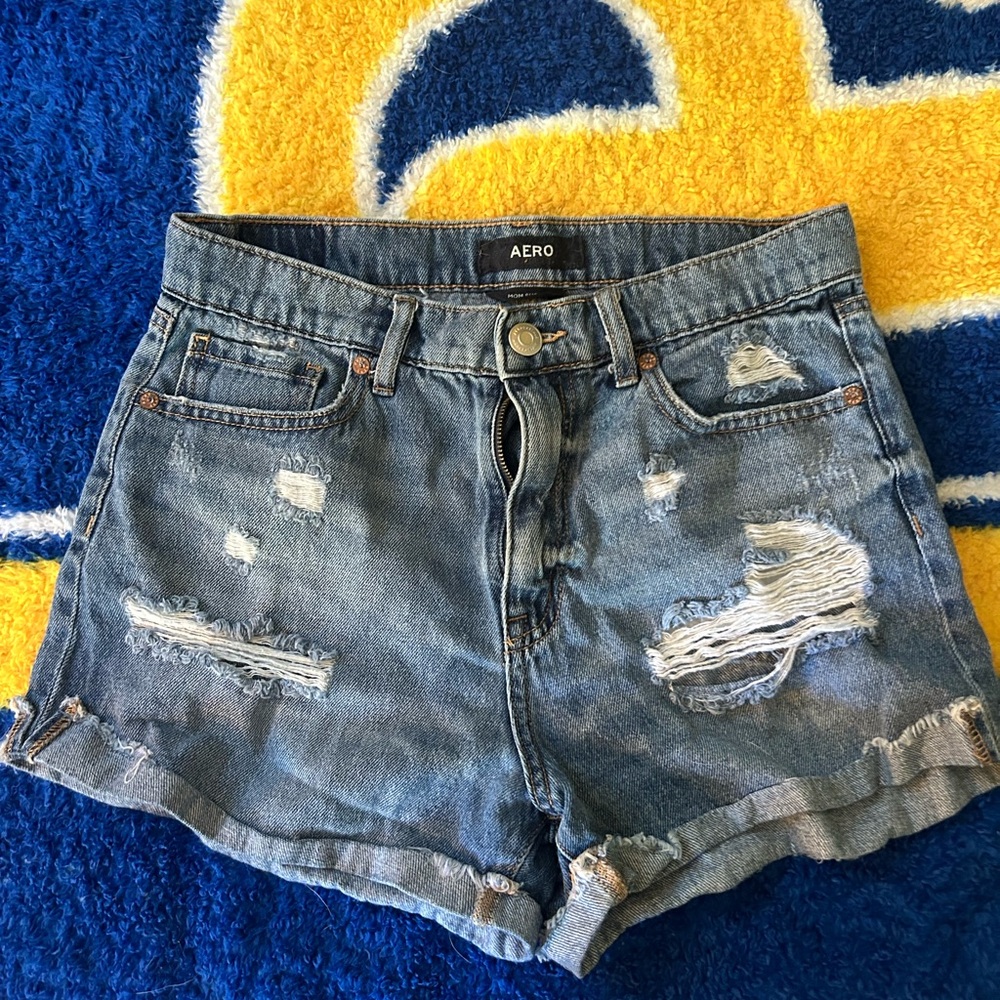 Aeropostale Mom Short denim shorts